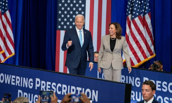 J. Bidenas ir K. Harris. Keno Cedeno („Reuters“/„Scanpix“) nuotr.