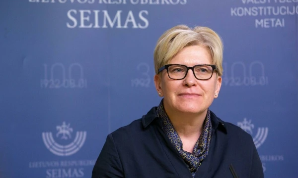 Ingrida Šimonytė, ministrė pirmininkė. Juditos Grigelytės (VŽ) nuotr.