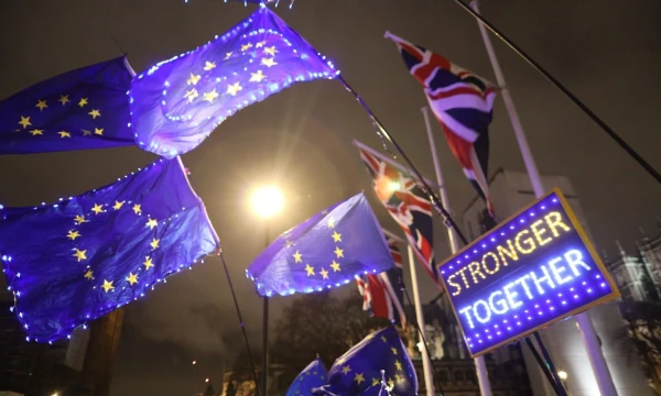 Su Jungtine Karalyste Europos Sąjunga buvo ne tik didesnė, bet ir ekonomiškai stipresnė. Antonio Bronic (Reuters/Scanpix) nuotr. 