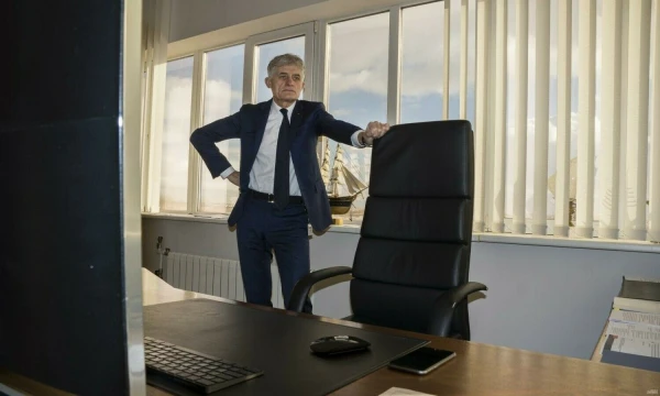 Algis Latakas, Klaipėdos valstybinio jūrų uosto direkcijos (KVJUD) vadovas. Algimanto Kalvaičio nuotr.