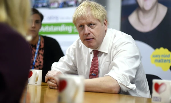 Borisas Johnsonas, JK premjeras.  Peter Summers (AP / „Scanpix“) nuotr.