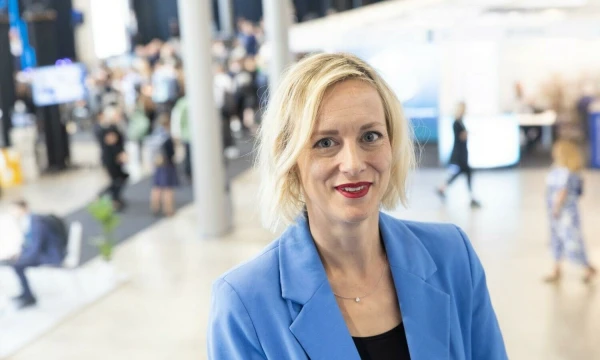 Nicole Arming, „Roche“ sveikatos priežiūros sistemos formavimo ir personalizuotos sveikatos priežiūros vadovė. Juditos Grigelytės (VŽ) nuotr.