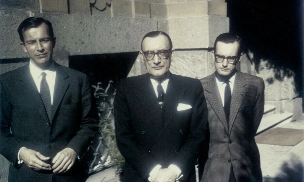 Iš kairės: Stasys jaunesnysis, Stasys vyresnysis ir Kazys Lozoraičiai. Parodos „Lozoraičių Lietuva: kai asmeniška tampa politiška“ nuotr.