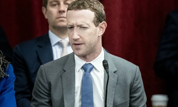 Markas Zuckerbergas, „Meta“ vadovas ir įkūrėjas. Michaelo Brochsteino („ZUMA Press Wire“ / „Scanpix“) nuotr.
