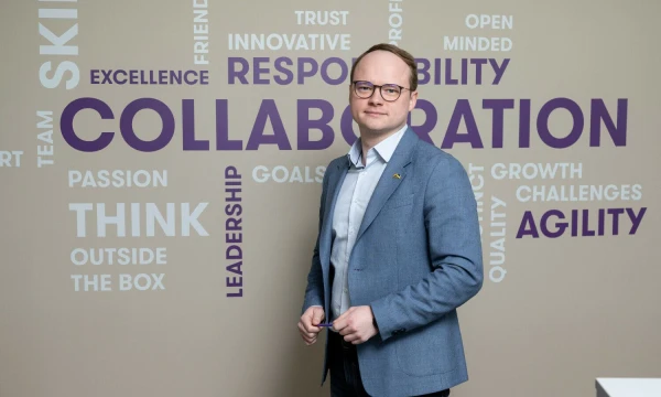 Sergejus Abakumovas, „Grant Thornton Baltic“ partneris, atsakingas už apskaitos departamento veiklą, Nuotr. V. Ivanovas Verslo žinios.