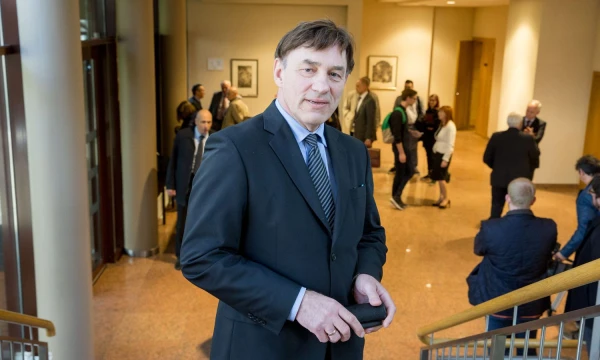 Juozas Augutis, Vytauto Didžiojo universiteto rektorius: „Čia yra pirmas sujungimo etapas. Galima kalbėti apie antrą plėtros etapą, kuriam investicijos siektų dar 17 mln. Eur. Su juo mėgintume pasiekti tikslą atsidurti tarp 400 geriausių pasaulio universitetų „QS World University Rankings“ reitinge.“ Juditos Grigelytės (VŽ) nuotr.