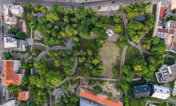 Atnaujintas Reformatų sodas Vilniuje. Sauliaus Žiūros nuotr. 