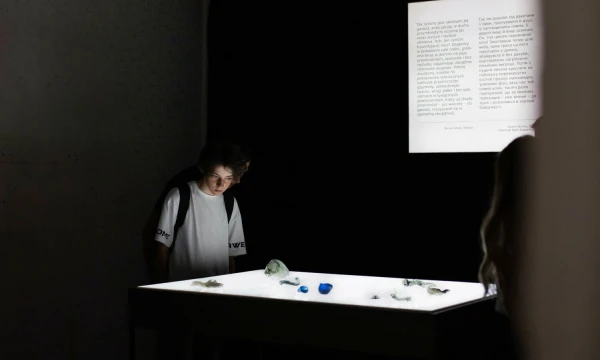 Nikitos Kadano (Ukraina) paroda „Oda ir kiautas“ Vilniuje, „Lewben Art Foundation“ erdvėse. Rengėjų nuotr. 