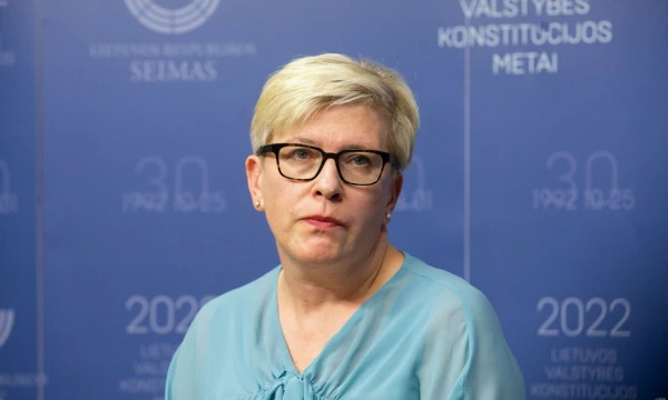 Ministrė pirmininkė Ingrida Šimonytė. Juditos Grigelytės (VŽ) nuotr.