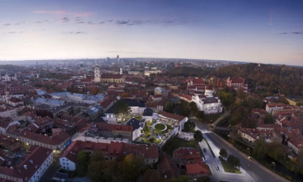 Bendrovės vizualizacija.