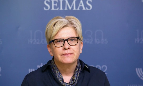 Ingrida Šimonytė, ministrė pirmininkė. Juditos Grigelytės (VŽ) nuotr.