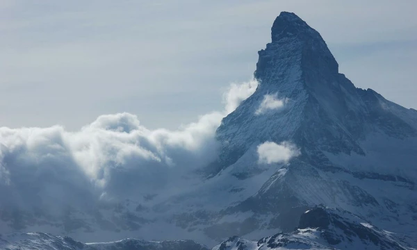 Šveicarijos Alpės, Zermatas (Zermatt). Materhorno viršukalnė. Aušros Barysienės (VŽ) nuotr.