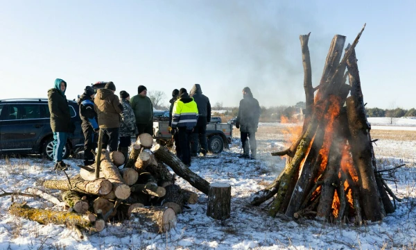 Protestas sausio 8 d. Luko Balandžio (BNS) nuotr.