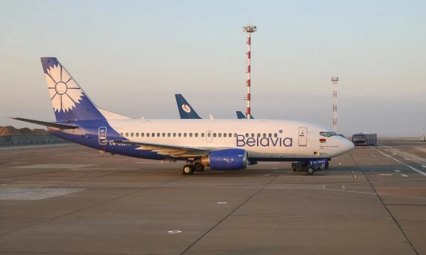 Nacionalinis Minsko oro uostas. Vladimiro Ivanovo (VŽ) nuotr.