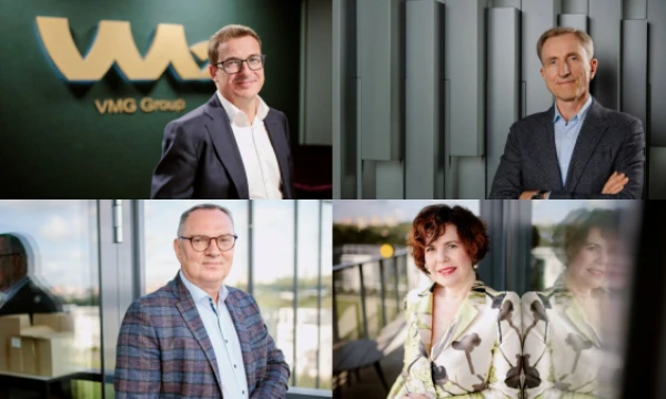 Antanas Sagatauskas, Vytenis Kudinskas, Esfira Zaslavskaite, Sigitas Paulauskas (nuo viršaus iš kairės į dešinę). VŽ koliažas.