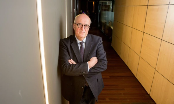 Prof. Arminas Ragauskas, Kauno technologijos universiteto Sveikatos telematikos mokslo instituto steigėjas ir vadovas, išradėjas, inovatorius. Juditos Grigelytės (VŽ) nuotr. 