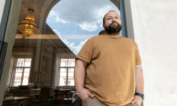 Andrius Kubilius, restorano „Nineteen18“ virtuvės šefas. Juditos Grigelytės (VŽ) nuotr.