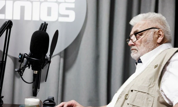 Alfredas Bumblauskas, istorikas, televizijos laidų vedėjas. Vladimiro Ivanovo (VŽ) nuotr.