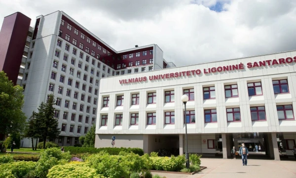 Vilniaus universiteto ligoninė Santaros klinikos. Juditos Grigelytės (VŽ) nuotr.