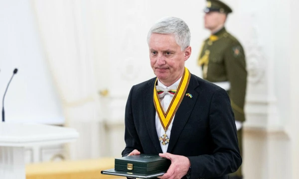 Diplomatas V. Sarapinas. Pauliaus Peleckio (BNS) nuotr.