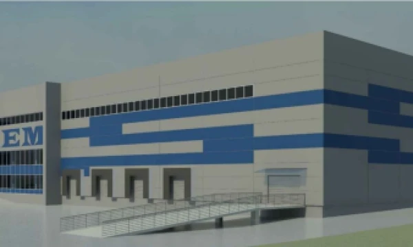 Bendrovės vizualizacija.