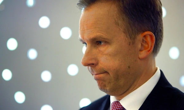 Ilmaras Rimsevičius, Latvijos centrinio banko vadovas. Into Kalninio (Reuters / Scanpix) nuotr.