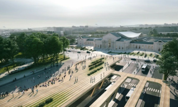 „Zaha Hadid Architects“ vizualizacija.