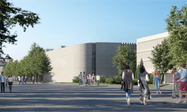 „Musculus“ projekto („Archas“) vizualizacija.