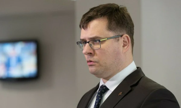 Laurynas Kasčiūnas, Seimo narys. Juditos Grigelytės (VŽ) nuotr.