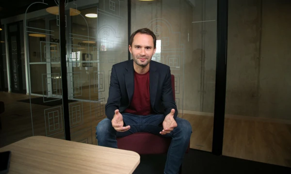 Rytis Laurinavičius, „Omnisend“ vadovas ir vienas įkūrėjų. Vladimiro Ivanovo (VŽ) nuotr.