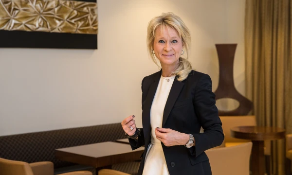 Annika Falkengren, SEB grupės prezidentė. Juditos Grigelytės (VŽ) nuotr.