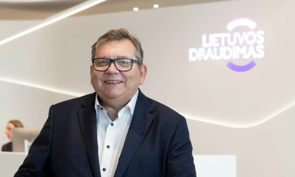 Kęstutis Šerpytis, „Lietuvos draudimo“ generalinis direktorius. Juditos Grigelytės (VŽ) nuotr.