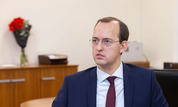 Marius Skuodis, susisiekimo ministras. Juditos Grigelytės (VŽ) nuotr.