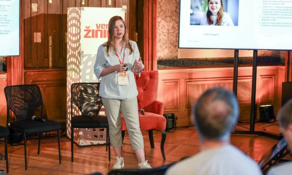 Indrė Dargytė, „Eika Asset Management“ valdybos narė ir obligacijų platformos „BeMyBond“ vadovė. Ryčio Galadausko (VŽ) nuotr.