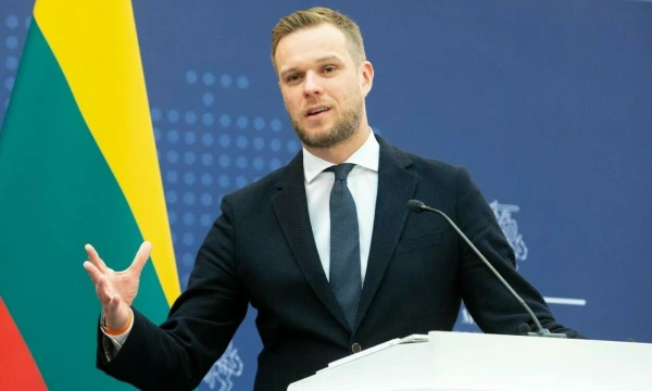 G. Landsbergis, Lietuvos užsienio reikalų ministras. Juditos Grigelytės (VŽ) nuotr.