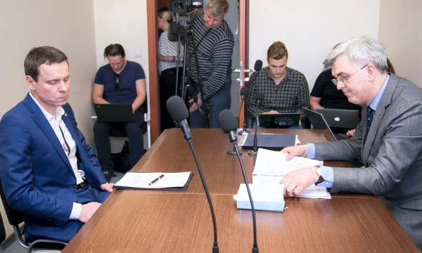 Raimondas Kurlianskis ir  Justas Laucius. Žygimanto Gedvilos (15min.lt) nuotr.
