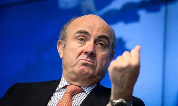 Luisas de Guindosas, Europos centrinio banko pirmininko pavaduotojas. Brendano McDermido („Reuters“) nuotr.