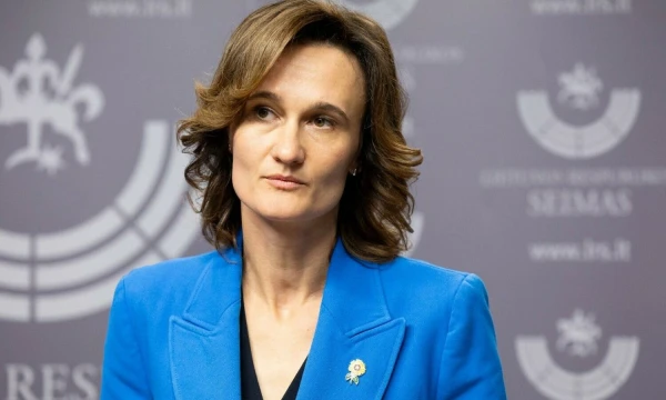 Viktorija Čmilytė-Nielsen, Seimo pirmininkė. Juditos Grigelytės (VŽ) nuotr.