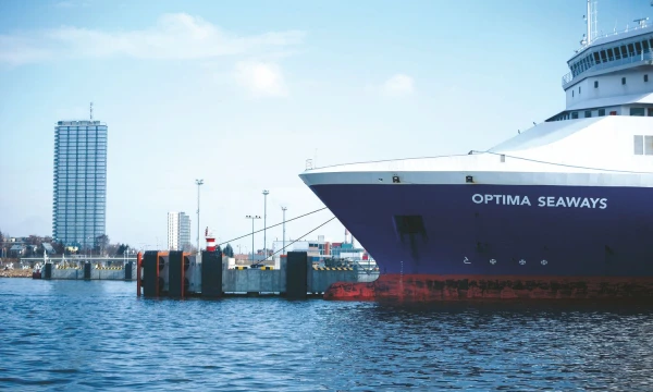 Klaipėdos valstybinio jūrų uosto direkcija pirmąkart po septynerių metų pertraukos iš 2017 m. pelno į biudžetą sumokės 22,3 mln. Eur. Vladimiro Ivanovo (VŽ) nuotr.