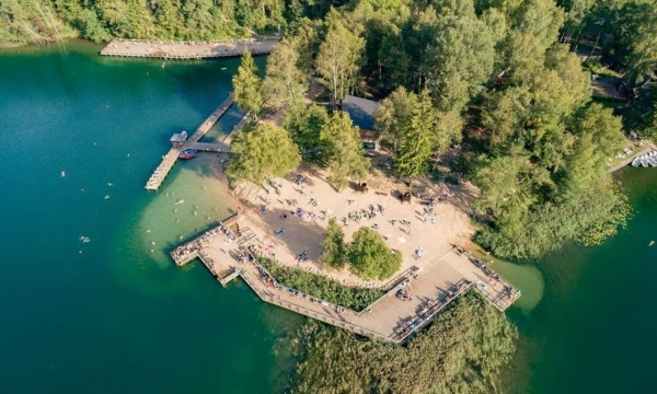 Žaliųjų ežerų paplūdimys. Vilniaus savivaldybės nuotr.