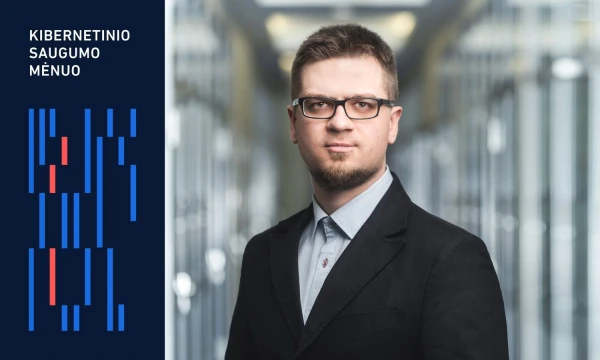 „Blue Bridge“ sistemų inžinierius Ugnius Klevinskas.
