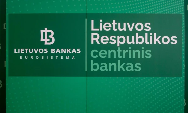 Lietuvos banko logotipas. Vladimiro Ivanovo (VŽ) nuotr.