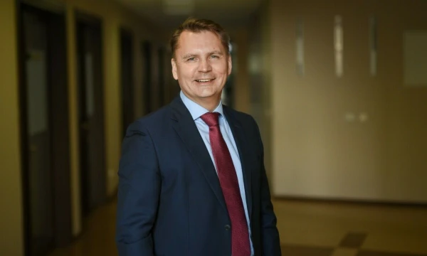 Registrų centro Juridinių asmenų dalyvių informacinių sistemų skyriaus vadovas Linas Šaulinskas.