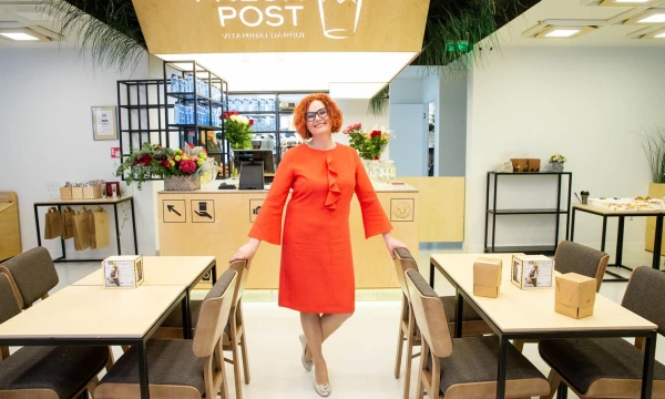 Inga Tribuišienė, „Fresh Post“ įkūrėja: „Didžiausias uždavinys franšizės gavėjui yra rasti salotų barui tinkamą vietą netoli verslo centrų.“ Juditos Grigelytės (VŽ) nuotr.