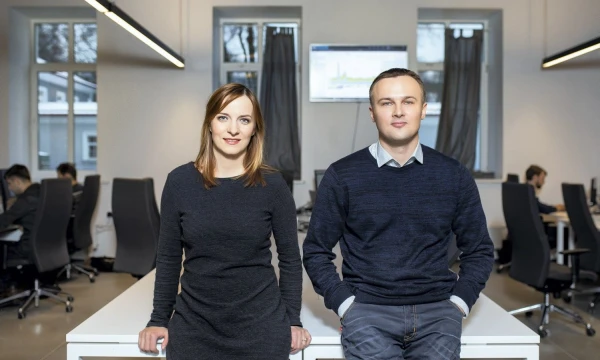 Dalia Lašaitė ir Marius Kalytis, „CGTrader“ įkūrėjai. Bendrovės nuotr. 