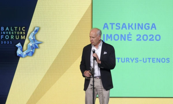„Švyturio-Utenos alaus“ ir „Carlsberg“ Baltijos šalyse vadovas Rolandas Viršilas pasidžiaugė, kad įmonės pastangos vykdyti verslą tvariai susilaukė pripažinimo. 
