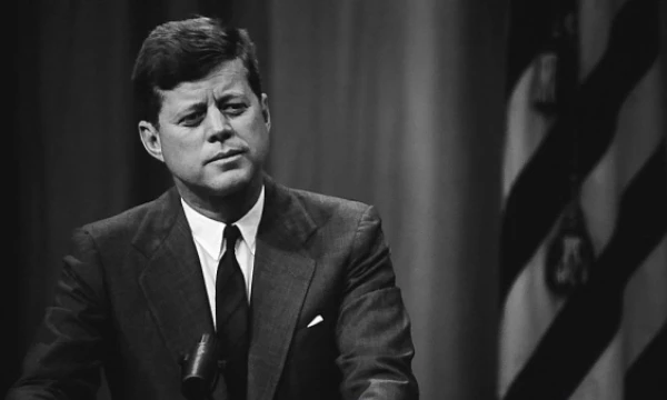 Johnas F. Kennedy – 35-asis Jungtinių Amerikos Valstijų prezidentas nuo 1961 m. iki jo nužudymo 1963 m. . 
„biography.com“ nuotr.