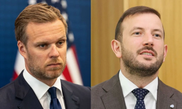 Užsienio reikalų ministras Gabrielė Landsbergis (nuotr. kairėje) laikomas realiausiu pretendentu tapti naujuoju Lietuvos deleguotu Europos Komisijos nariu vietoj Virginijaus Sinkevičiaus. VŽ koliažas.
