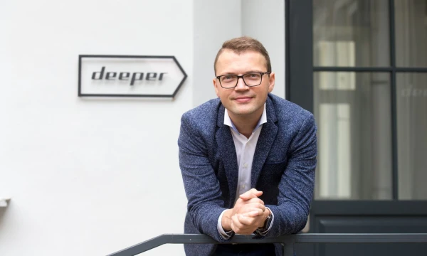 Rolandas Sereika, UAB „Deeper“ rinkodaros ir pardavimų vadovas: „Jungiame dvi daugiausia pardavimų rezultatams įtakos darančias komandas.“ Juditos Grigelytės (VŽ) nuotr.