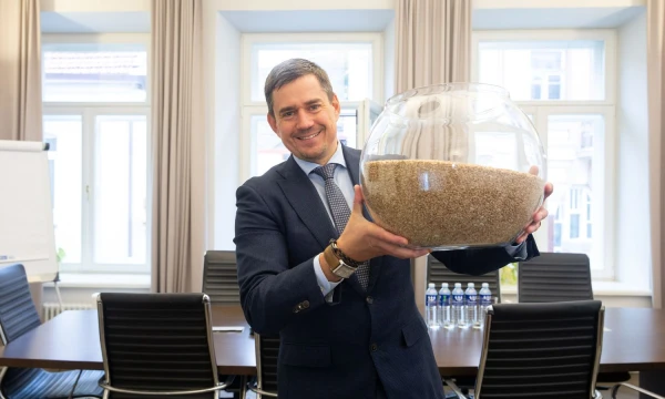 Andrius Pranckevičius, „Linas Agro Group“ valdybos pirmininko pavaduotojas, teigia, kad panašaus pirkinio bendrovė ieškojo jau kurį laiką. Juditos Grigelytės (VŽ) nuotr.